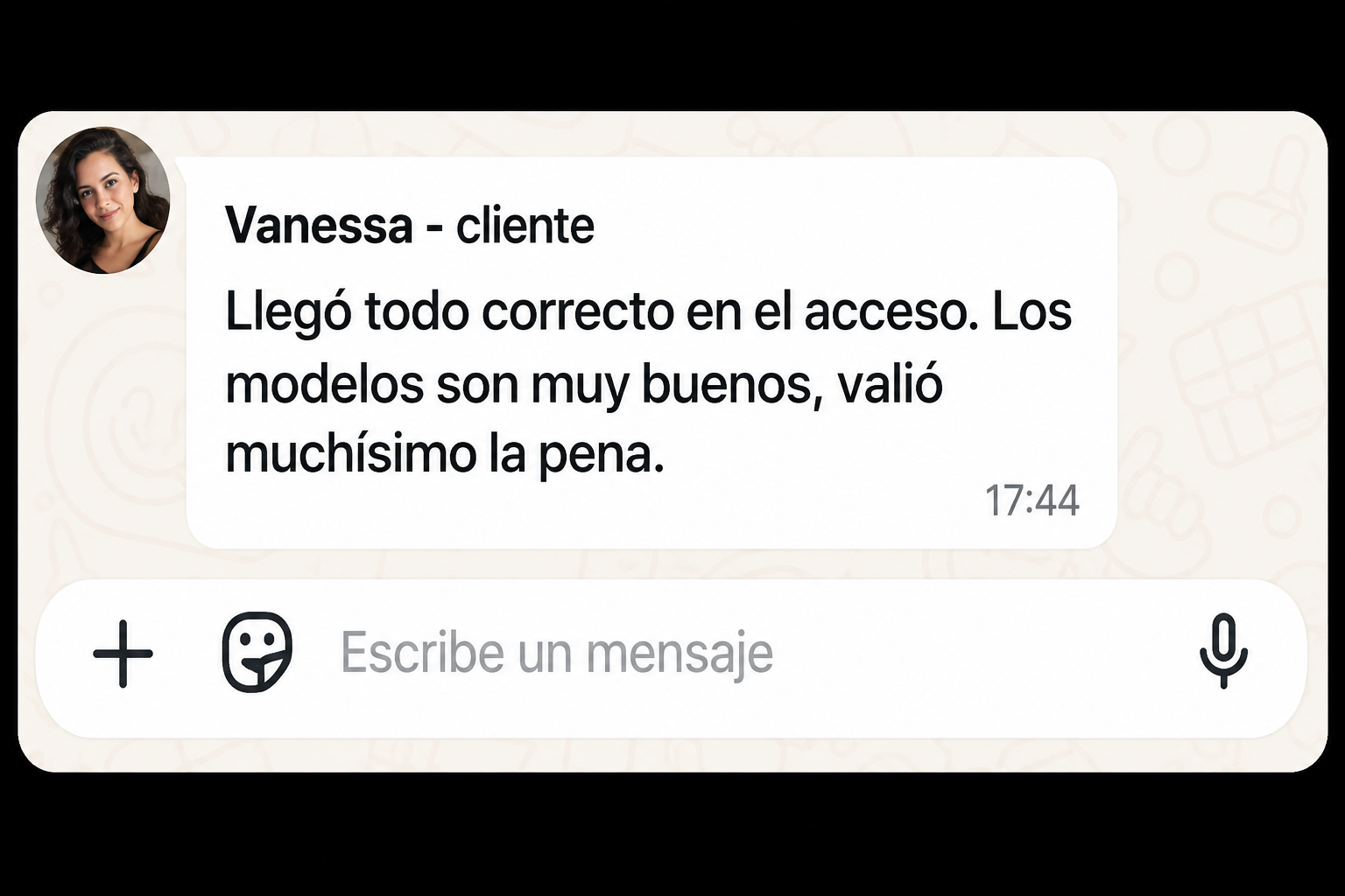 Testimonio de Vanessa